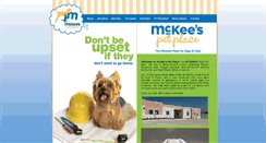 Desktop Screenshot of mckeespetplace.com